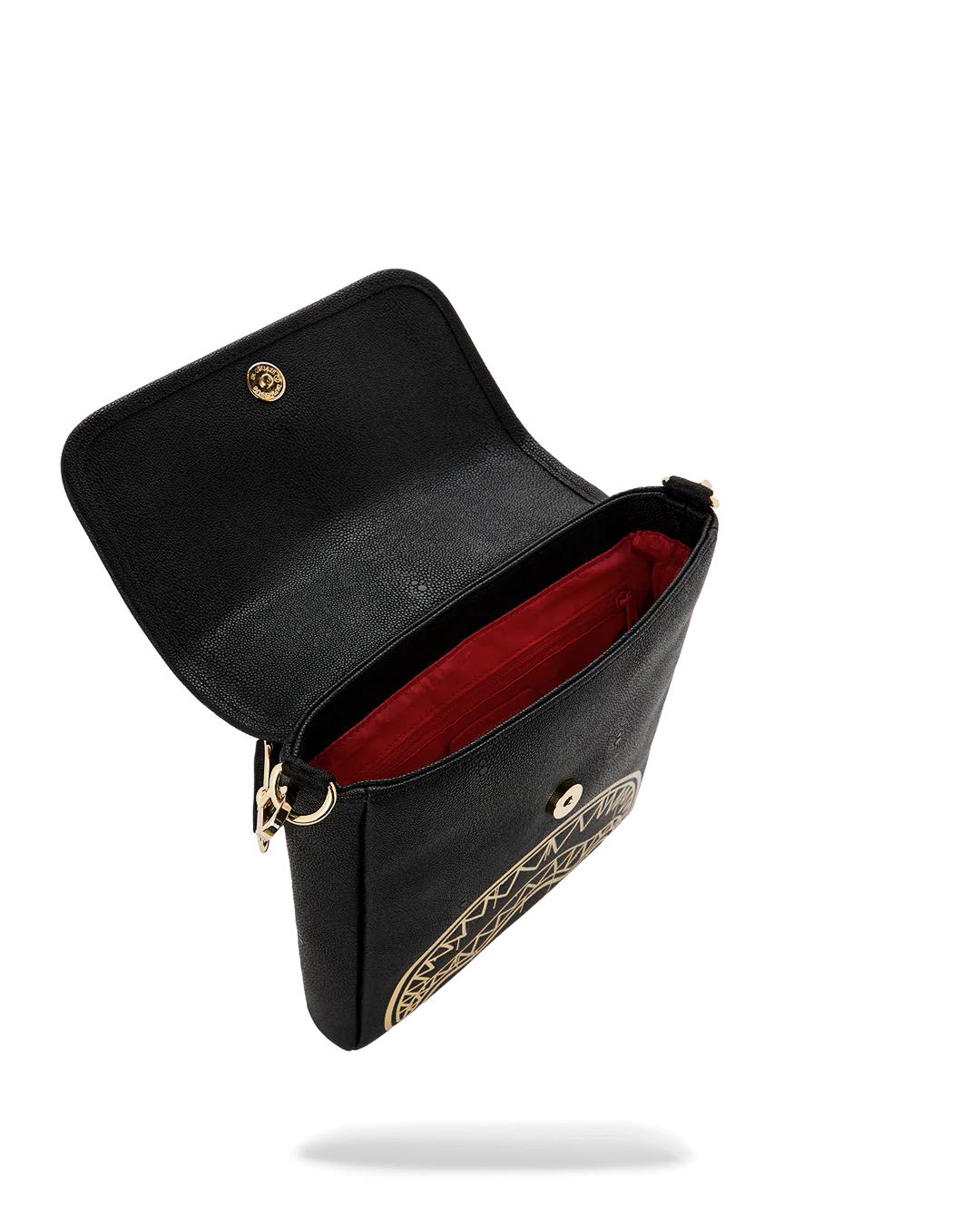 Sprayground Premium | GOLD FANG MESSENGER SLING