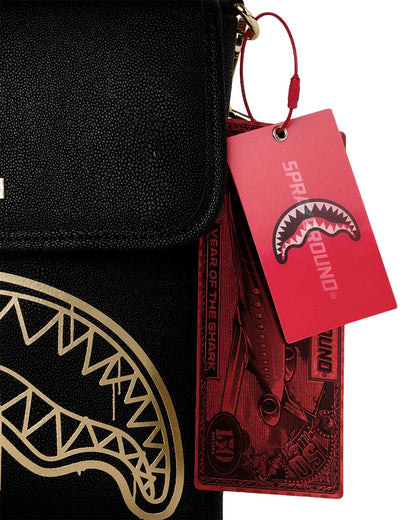 Sprayground Premium | GOLD FANG MESSENGER SLING