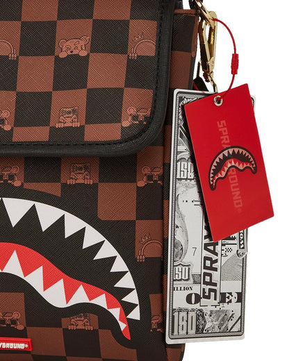 Sprayground Popular | THE HIDEOUT MESSENGER SLING BAG