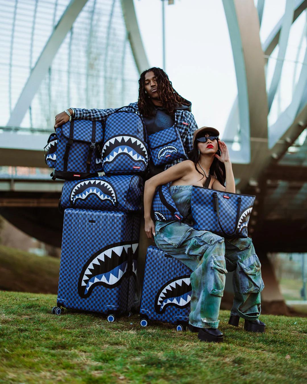 Sprayground Trending | MIDNIGHT MAGIC SHARKS IN PARIS MESSENGER SLING BAG