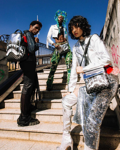 Sprayground Exclusive | GHOST DRIP MESSENGER BAG