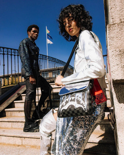 Sprayground Exclusive | GHOST DRIP MESSENGER BAG