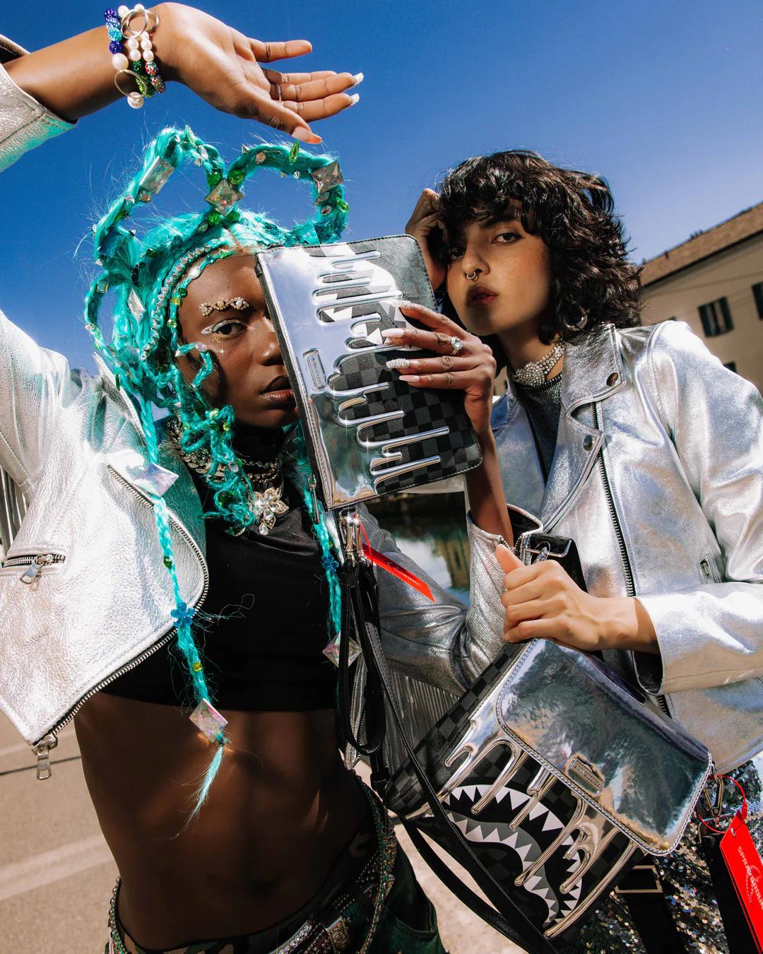 Sprayground Exclusive | GHOST DRIP MESSENGER BAG