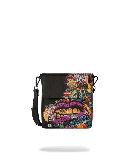 Sprayground Classic | HALF GRAF LIPS MESSENGER BAG