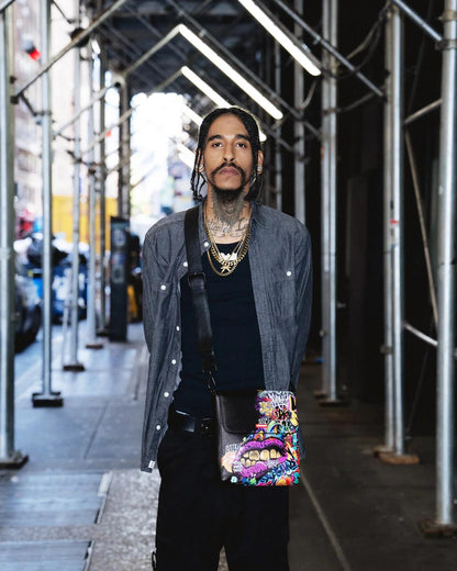 Sprayground Classic | HALF GRAF LIPS MESSENGER BAG