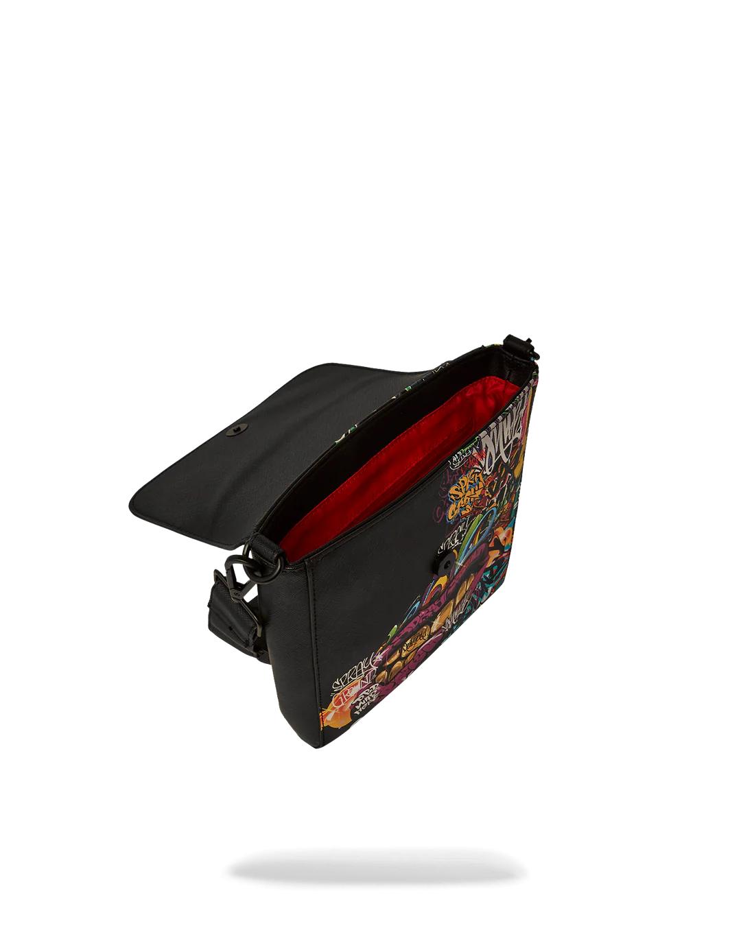 Sprayground Classic | HALF GRAF LIPS MESSENGER BAG