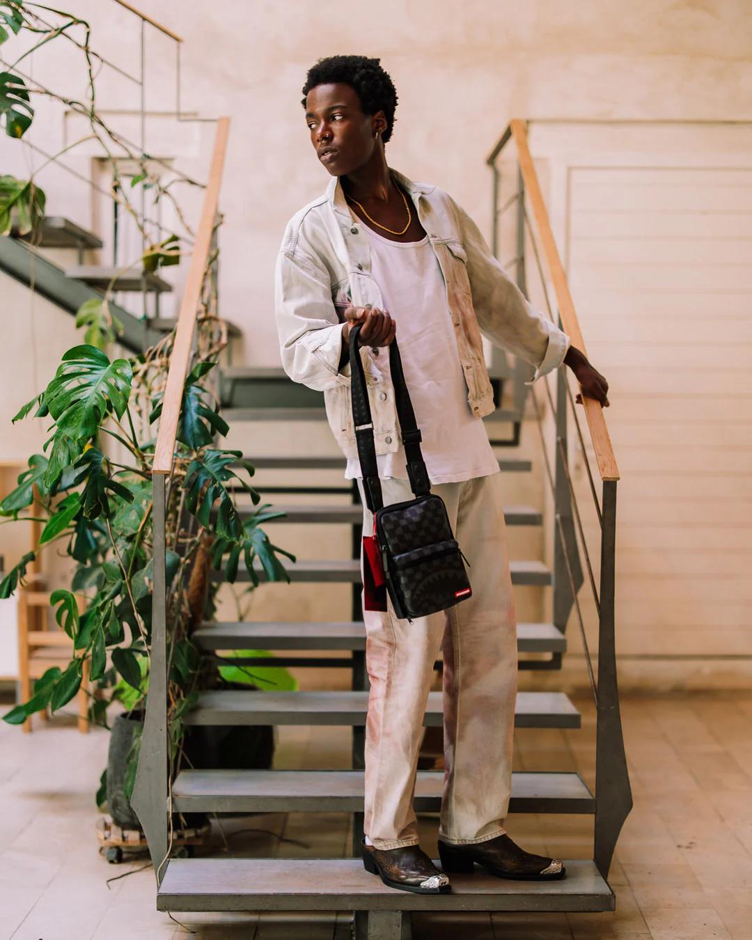 Sprayground Featured | HANGOVER DRIP CHECK SLING