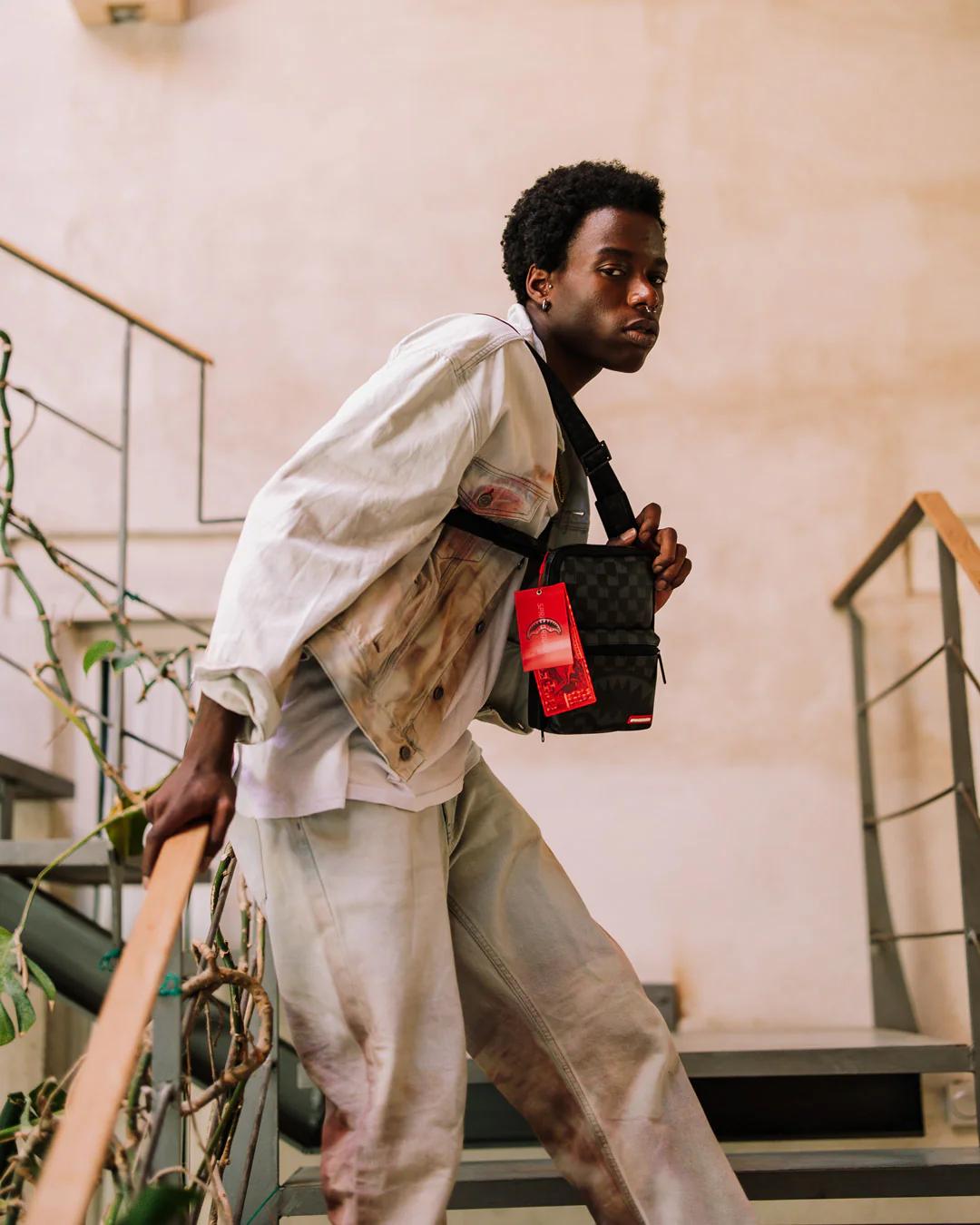 Sprayground Featured | HANGOVER DRIP CHECK SLING