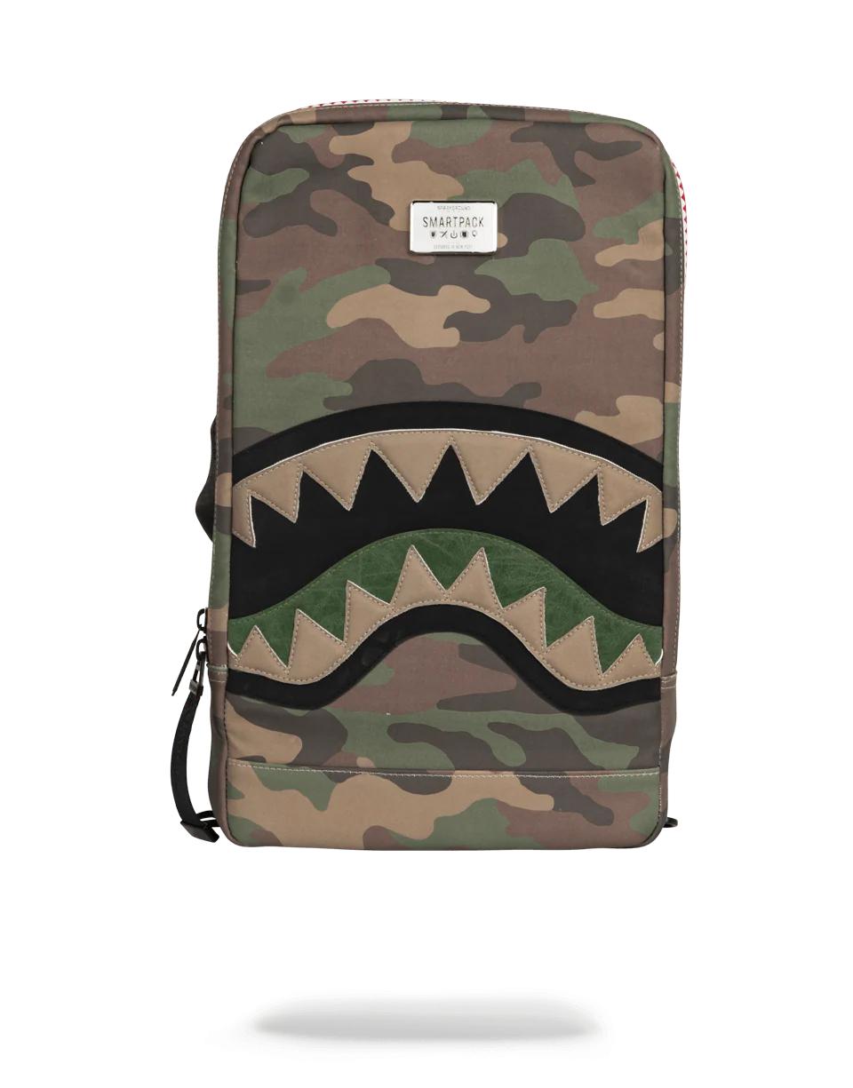 Sprayground Popular | CUT & SEW SHARK SMARTPACK (CAMO)