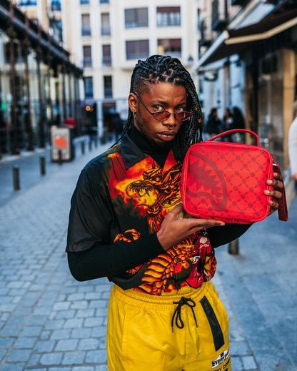 Sprayground Recommended | MONEY PATTERN BRICK SNACK PACK AKA MONEY BAG