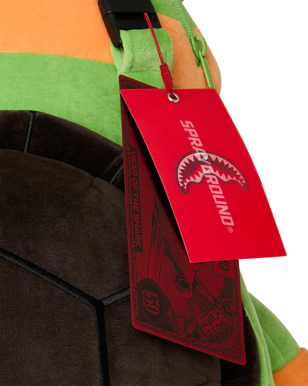 Sprayground Featured | TMNT MICHAELANGELO MONEYBEAR BACKPACK