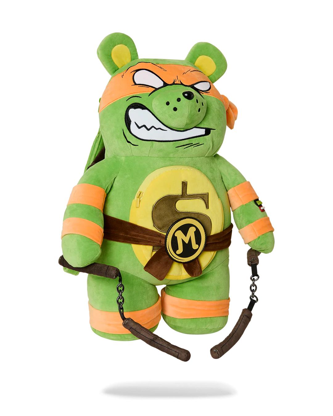 Sprayground Featured | TMNT MICHAELANGELO MONEYBEAR BACKPACK