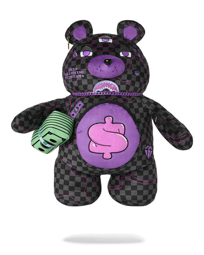 Sprayground Signature | PURPLE SLIME SHARK MONEYBEAR BACKPACK