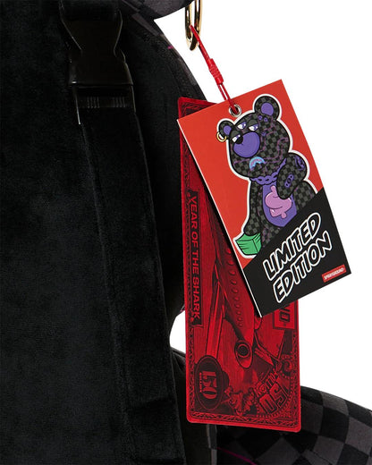 Sprayground Signature | PURPLE SLIME SHARK MONEYBEAR BACKPACK