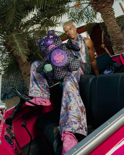 Sprayground Signature | PURPLE SLIME SHARK MONEYBEAR BACKPACK