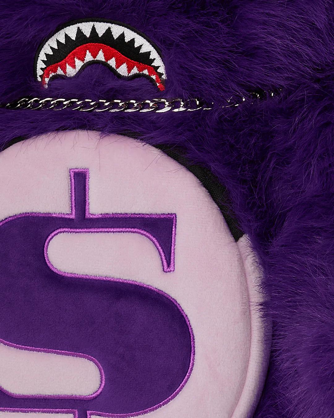 Sprayground Featured | FURZILLA SHARK (PURP) MONEYBEAR BACKPACK