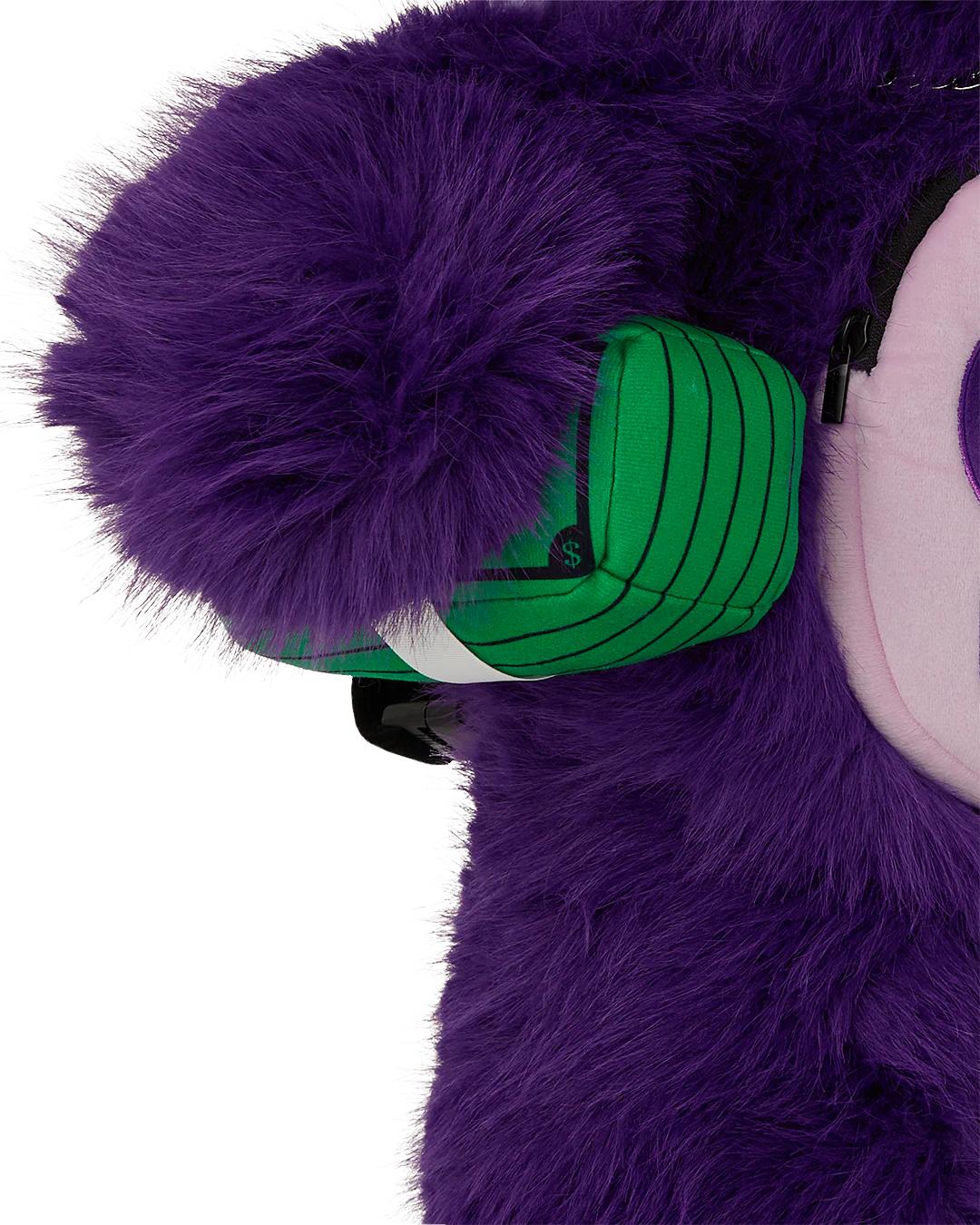 Sprayground Featured | FURZILLA SHARK (PURP) MONEYBEAR BACKPACK