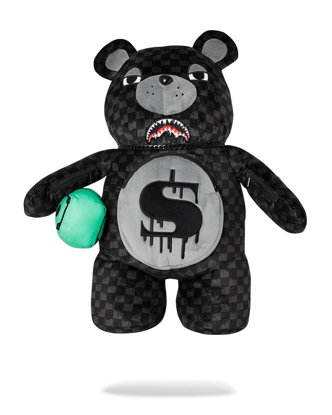 Sprayground Recommended | SHARKS IN PARIS THUNDERDRIP MONEYBEAR TEDDYBEAR BACKPACK
