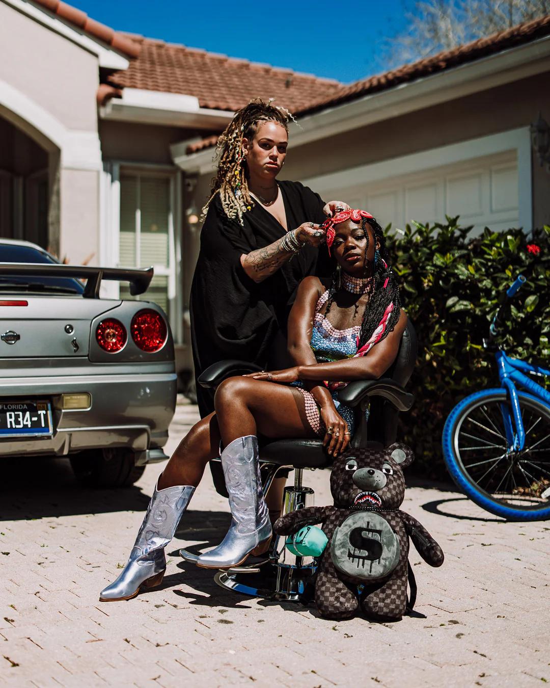 Sprayground Recommended | SHARKS IN PARIS THUNDERDRIP MONEYBEAR TEDDYBEAR BACKPACK