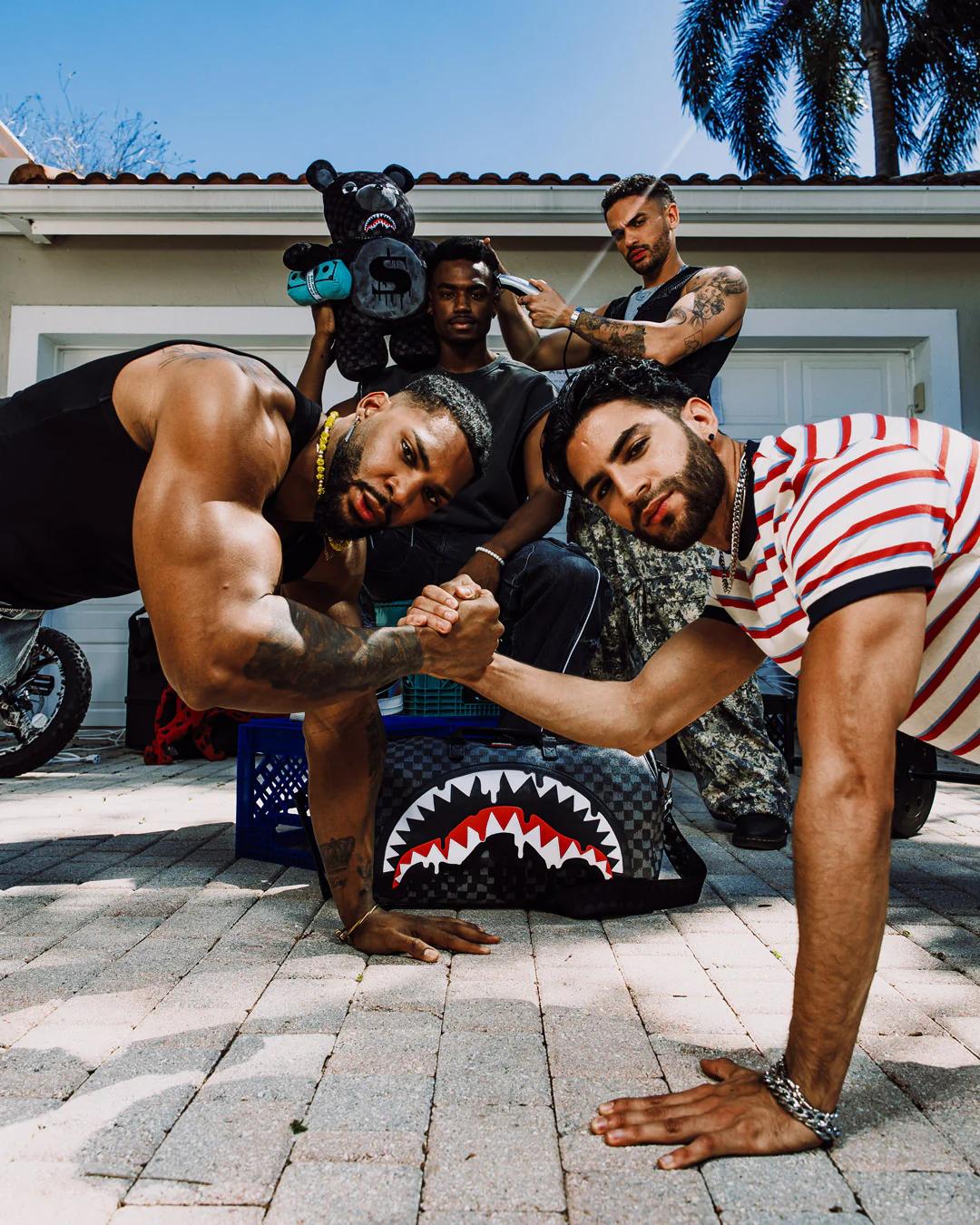 Sprayground Recommended | SHARKS IN PARIS THUNDERDRIP MONEYBEAR TEDDYBEAR BACKPACK