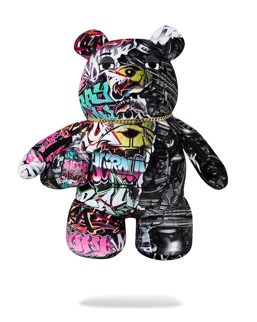 Sprayground Exclusive | NEW CITY ANDROID MONEYBEAR TEDDYBEAR BACKPACK