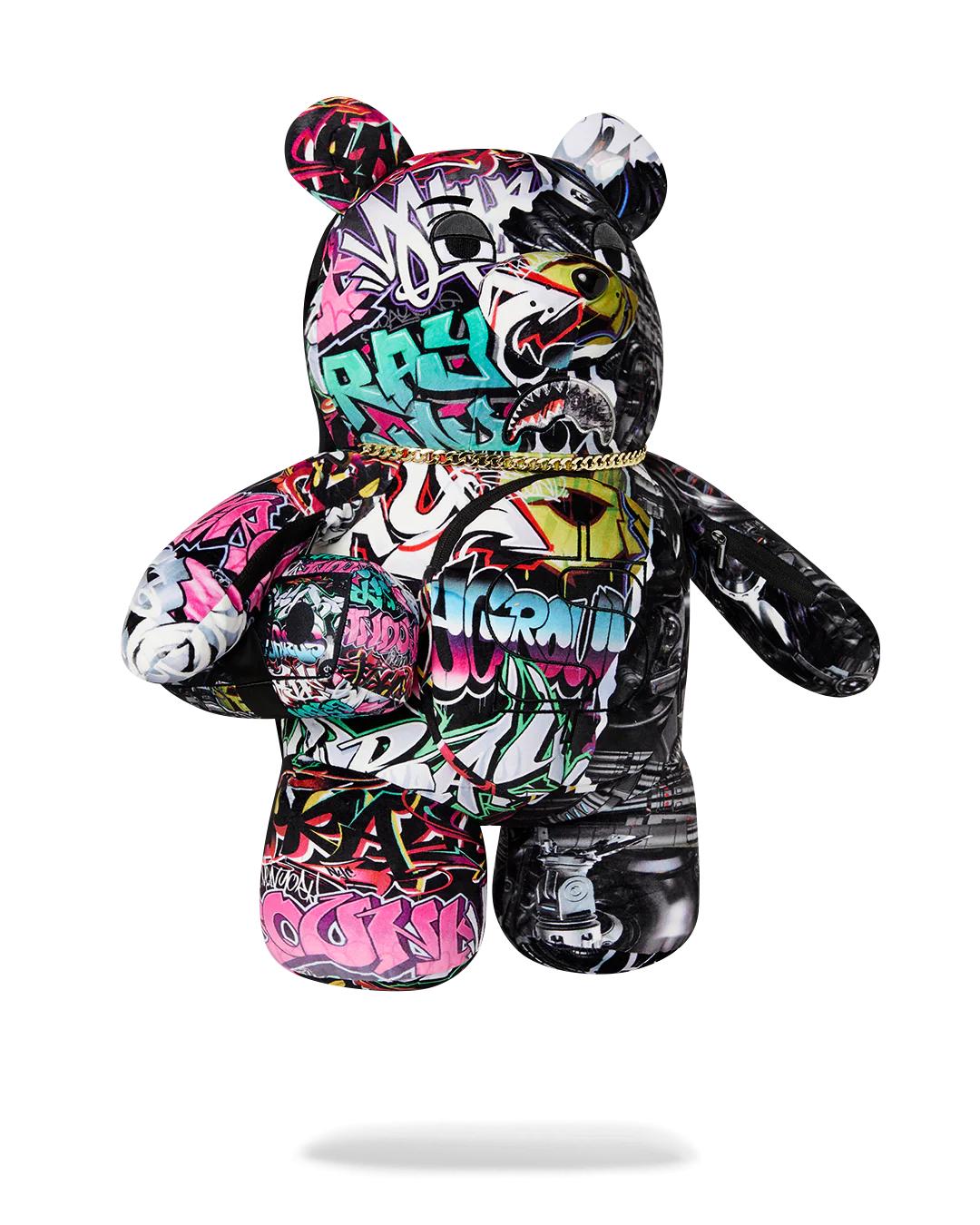 Sprayground Exclusive | NEW CITY ANDROID MONEYBEAR TEDDYBEAR BACKPACK