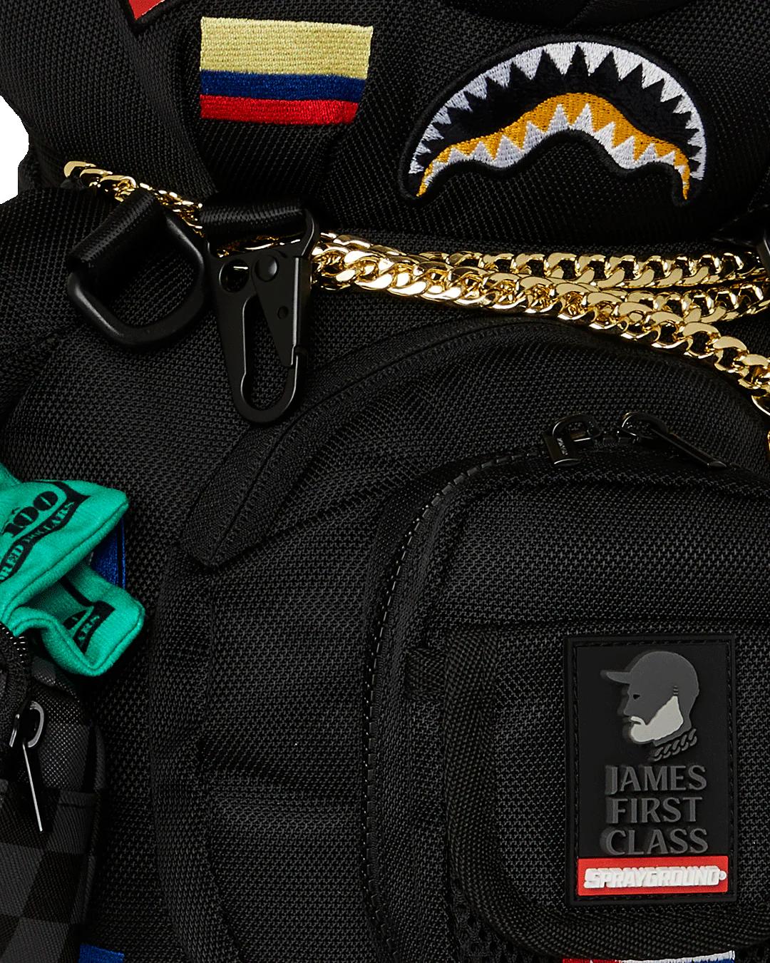Sprayground Essential | JAMES FIRST CLASS GLOBAL FLAGS MONEYBEAR BACKPACK
