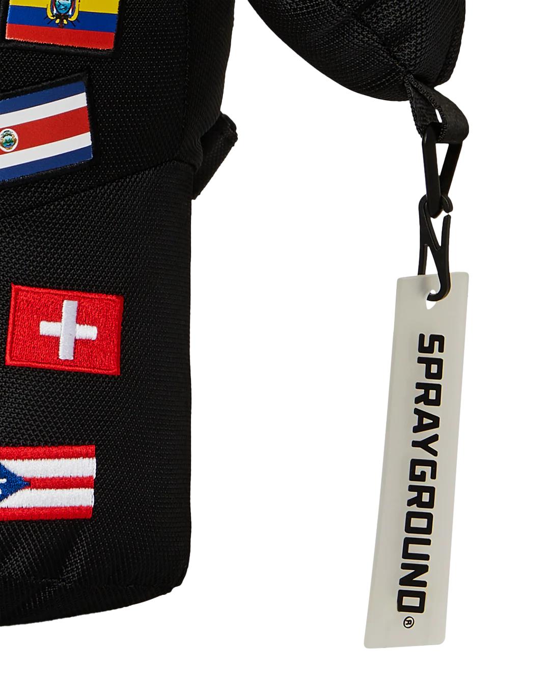 Sprayground Essential | JAMES FIRST CLASS GLOBAL FLAGS MONEYBEAR BACKPACK