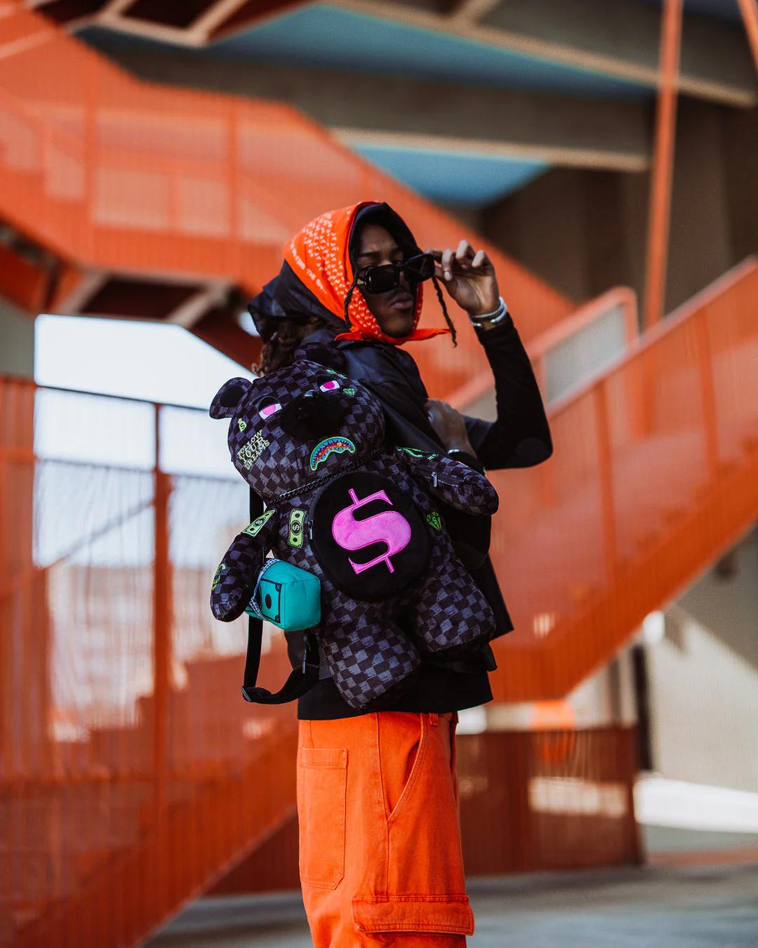 Sprayground Popular | SLIME TAKEOVER MONEYBEAR BACKPACK