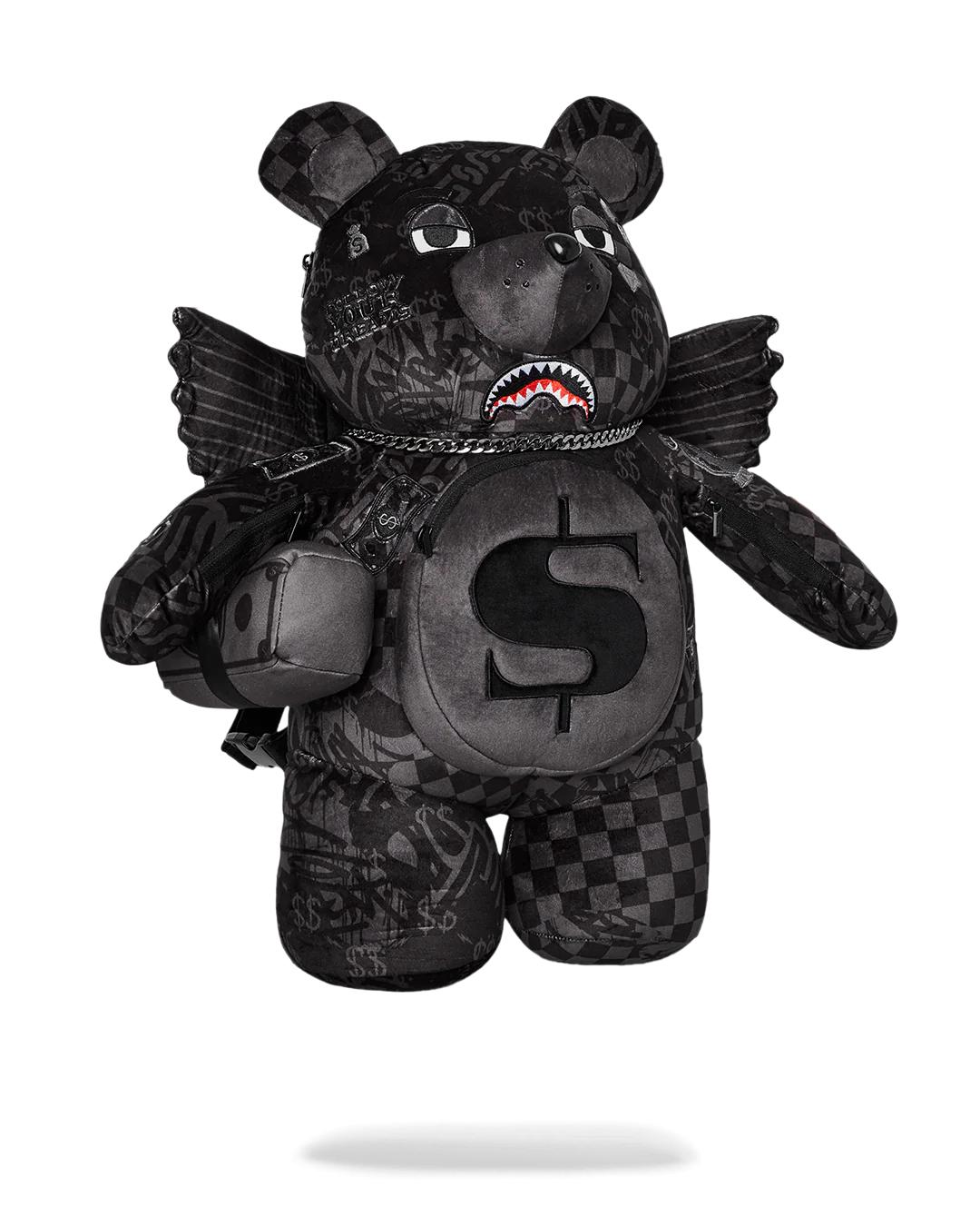 Sprayground Recommended | 4AM MONEY WING BEAR BACKPACK