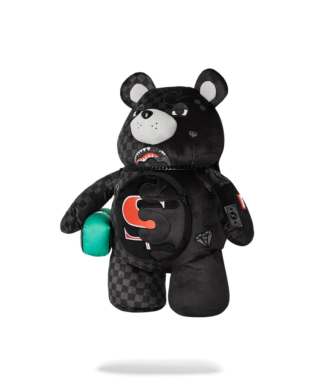 Sprayground Exclusive | SPEED SHARK SIDE SWIPE MONEYBEAR TEDDY BEAR BACKPACK