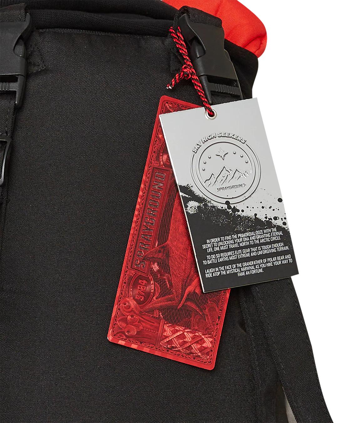 Sprayground Classic | SKY HIGH SEEKERS ARCTIC GPS MONEYBEAR BACKPACK