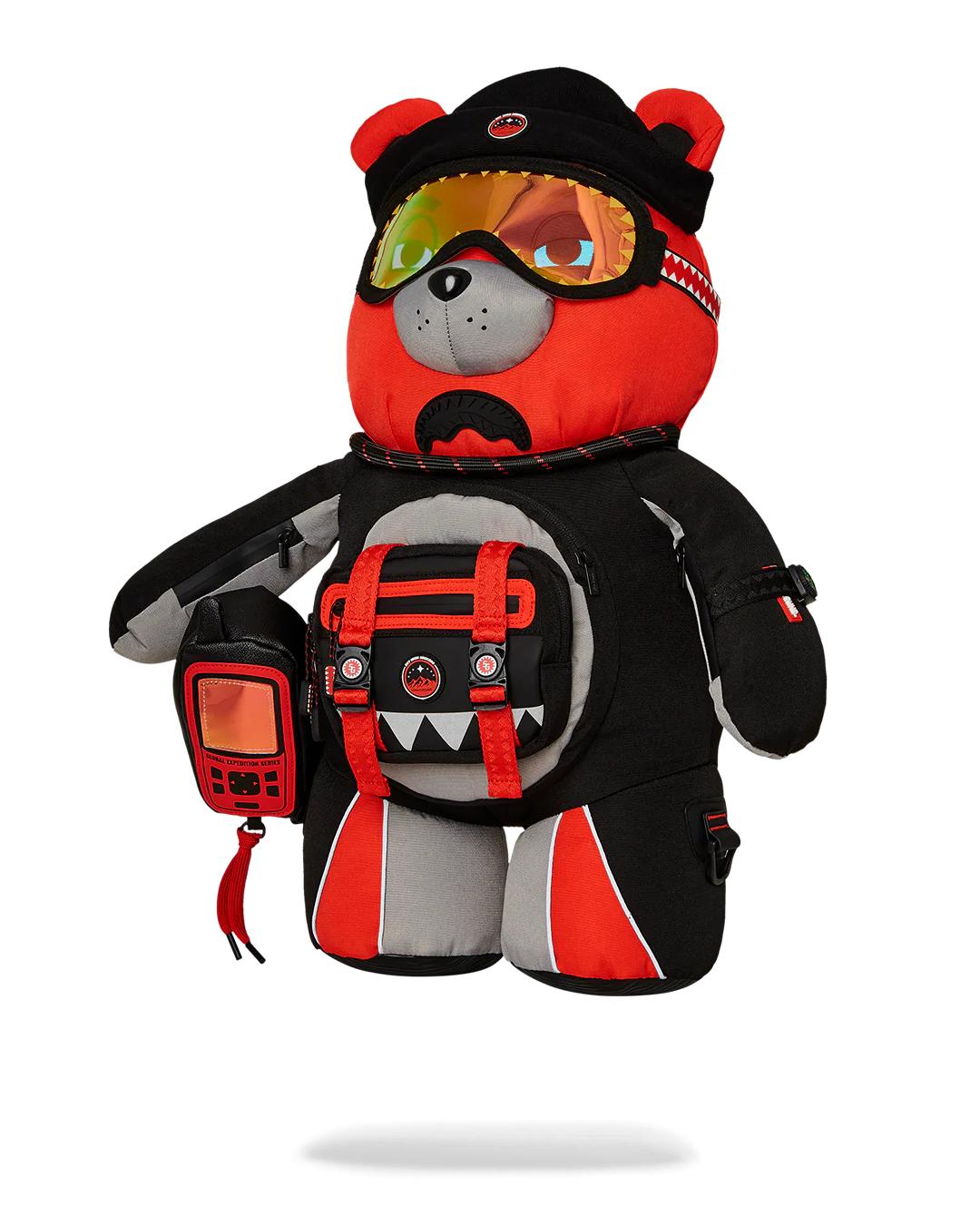 Sprayground Classic | SKY HIGH SEEKERS ARCTIC GPS MONEYBEAR BACKPACK