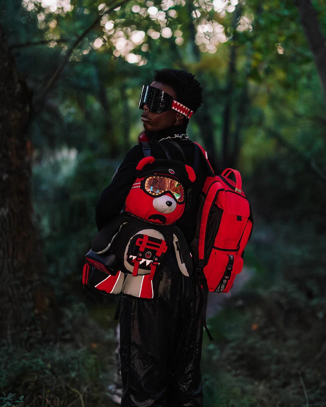 Sprayground Classic | SKY HIGH SEEKERS ARCTIC GPS MONEYBEAR BACKPACK