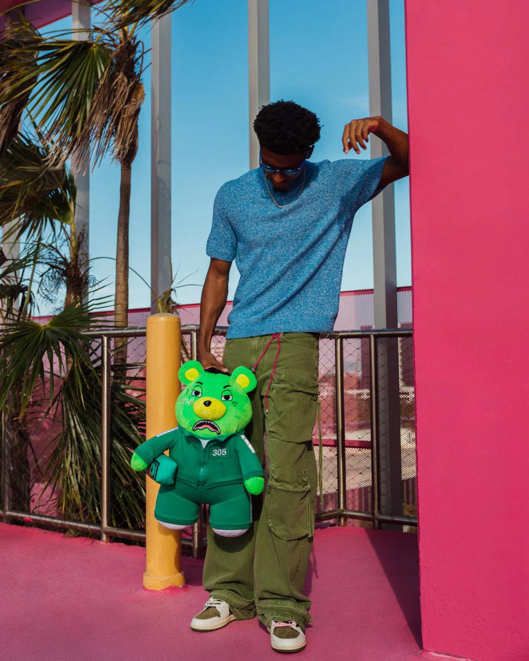 Sprayground Essential | SQUID GAME COLLAB CONTESTANT MONEYBEAR BACKPACK