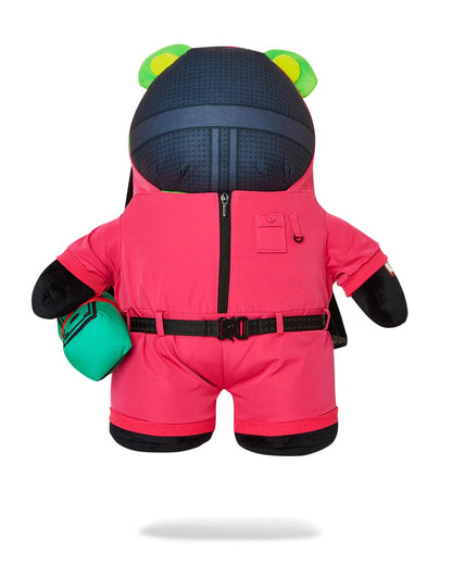 Sprayground Premium | SQUID GAME COLLAB PINK SOLDIERS BEAR BACKPACK