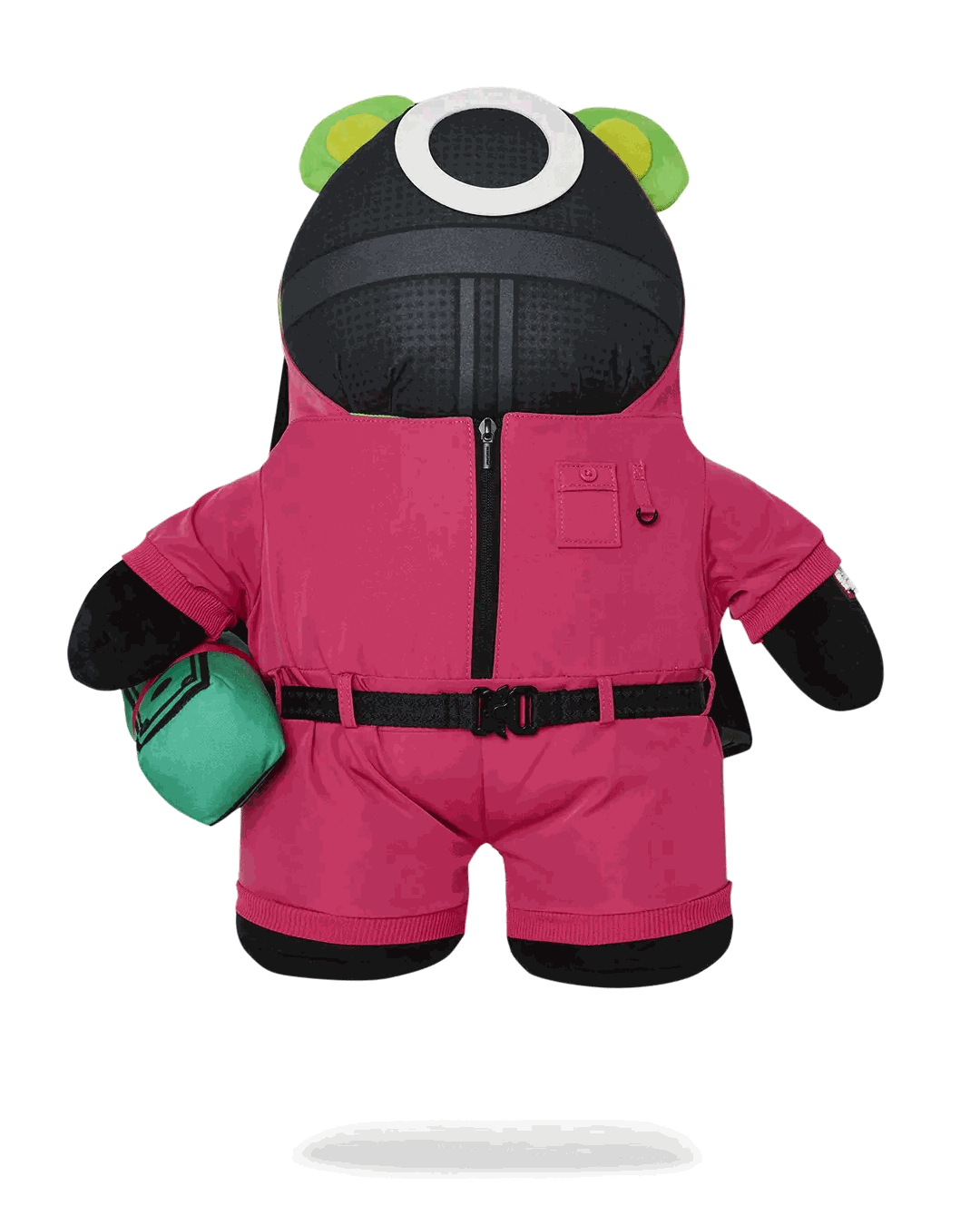 Sprayground Premium | SQUID GAME COLLAB PINK SOLDIERS BEAR BACKPACK