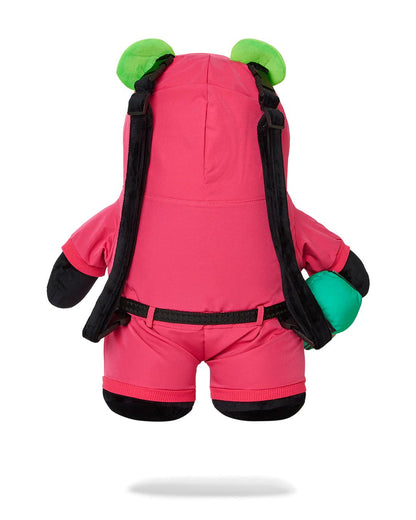 Sprayground Premium | SQUID GAME COLLAB PINK SOLDIERS BEAR BACKPACK