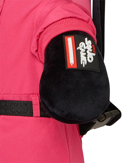Sprayground Premium | SQUID GAME COLLAB PINK SOLDIERS BEAR BACKPACK
