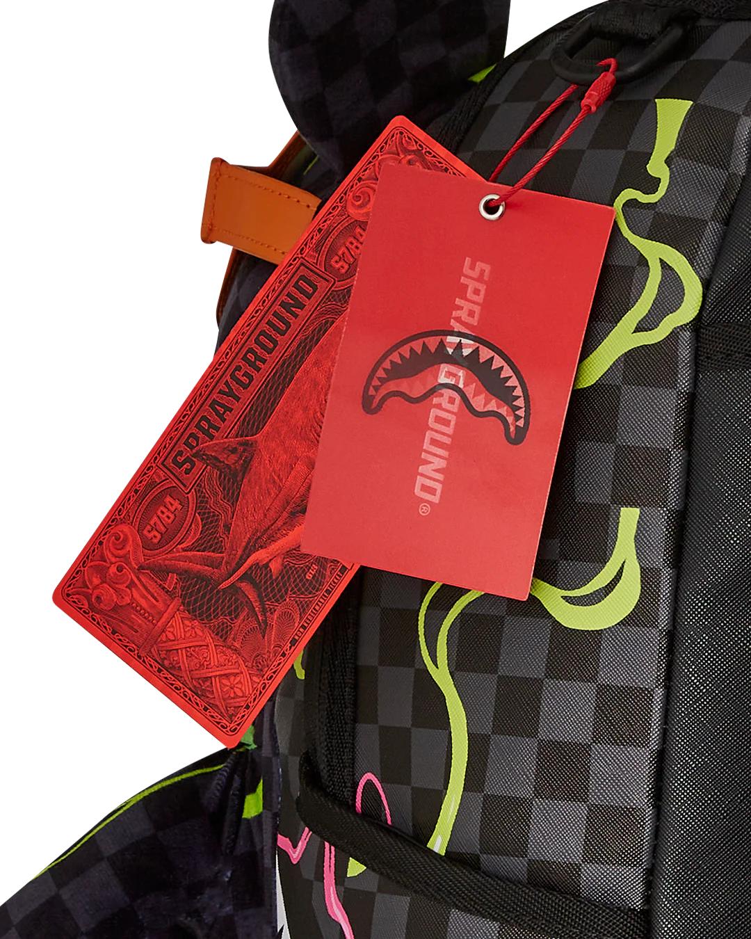 Sprayground Trending | SLIME DIME MONEYBEAR TEDDYBEAR ON BACKPACK