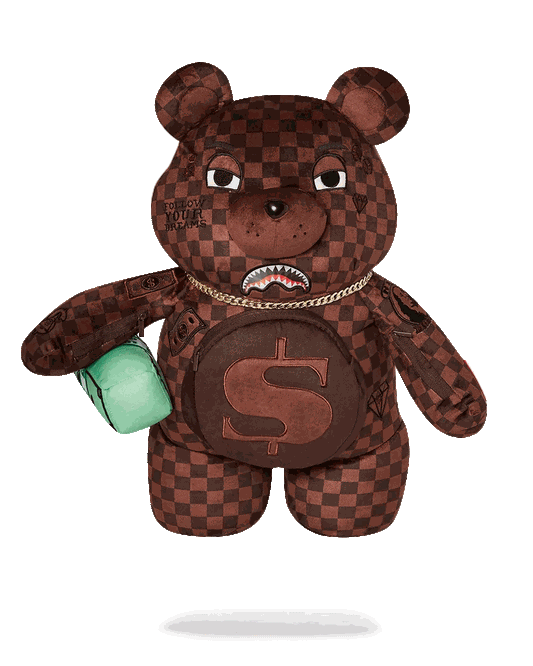 Sprayground Best Seller | LENTICULAR EFFECTS MONEYBEAR TEDDYBEAR BACKPACK