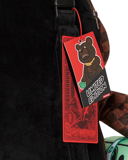 Sprayground Best Seller | LENTICULAR EFFECTS MONEYBEAR TEDDYBEAR BACKPACK