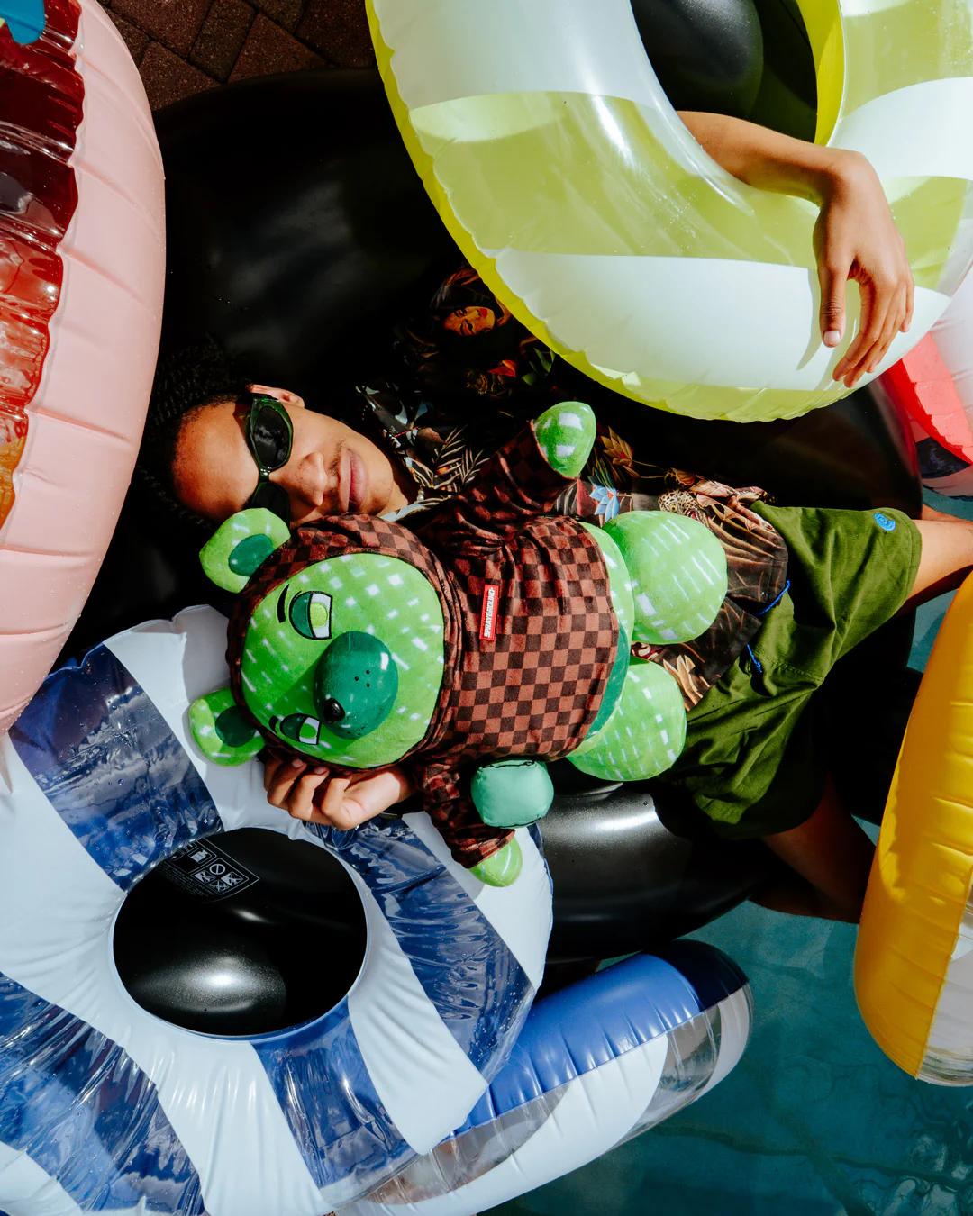 Sprayground Recommended | SHARKS IN PARIS FADE AWAY HOODIE MONEYBEAR TEDDYBEAR BACKPACK