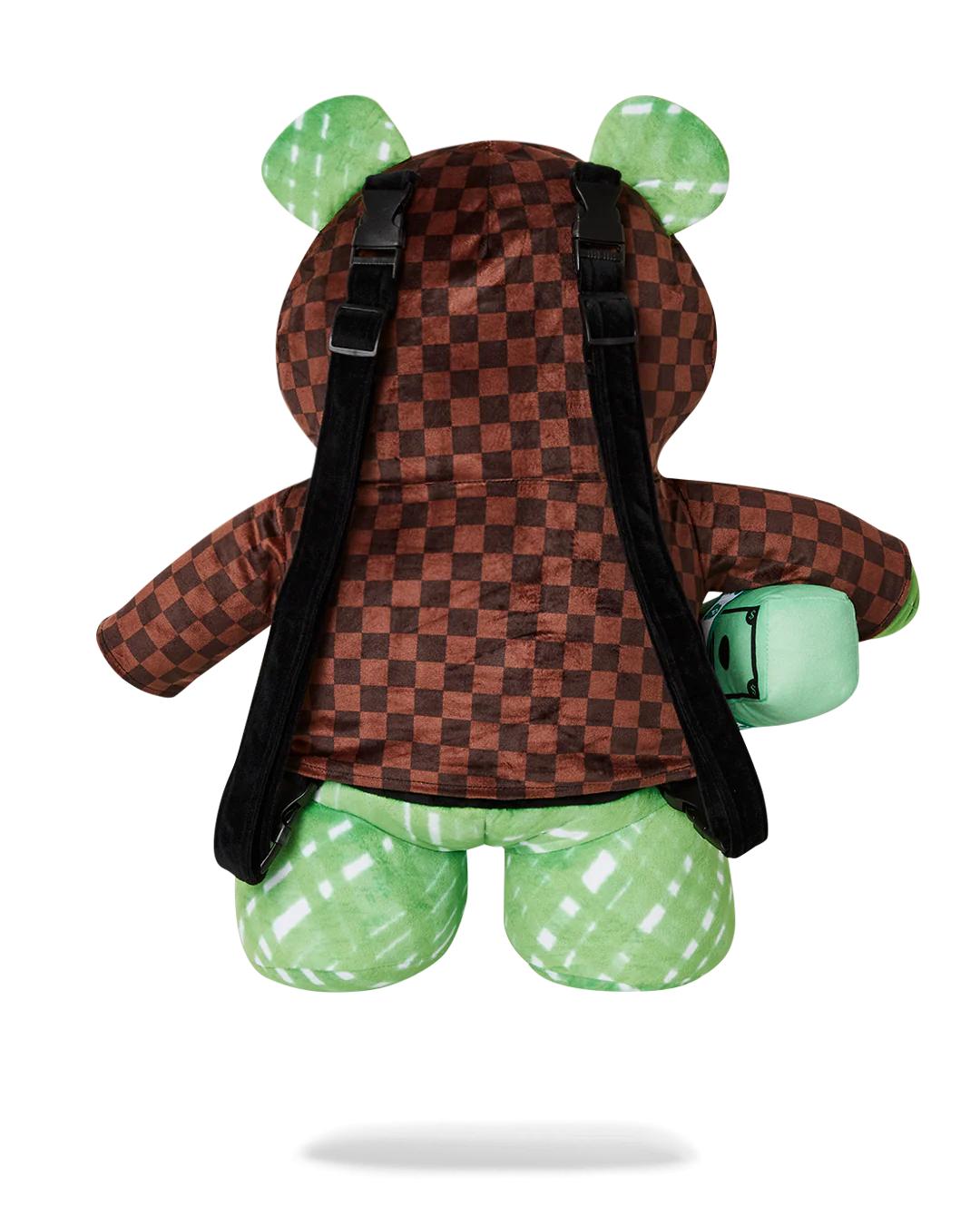Sprayground Recommended | SHARKS IN PARIS FADE AWAY HOODIE MONEYBEAR TEDDYBEAR BACKPACK