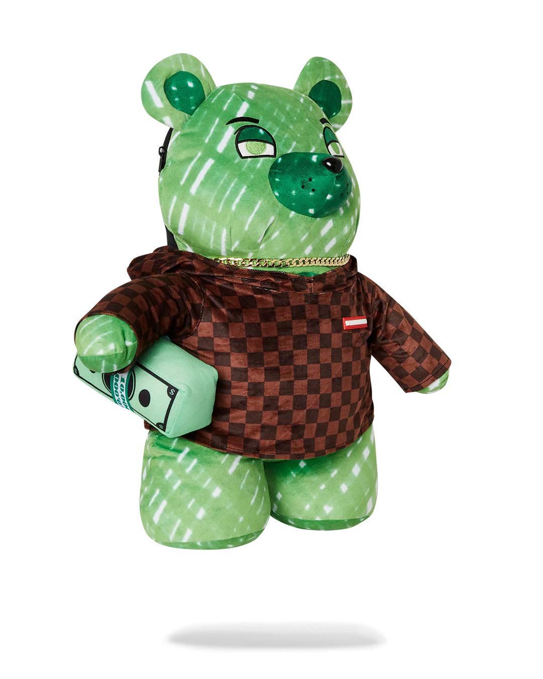 Sprayground Recommended | SHARKS IN PARIS FADE AWAY HOODIE MONEYBEAR TEDDYBEAR BACKPACK
