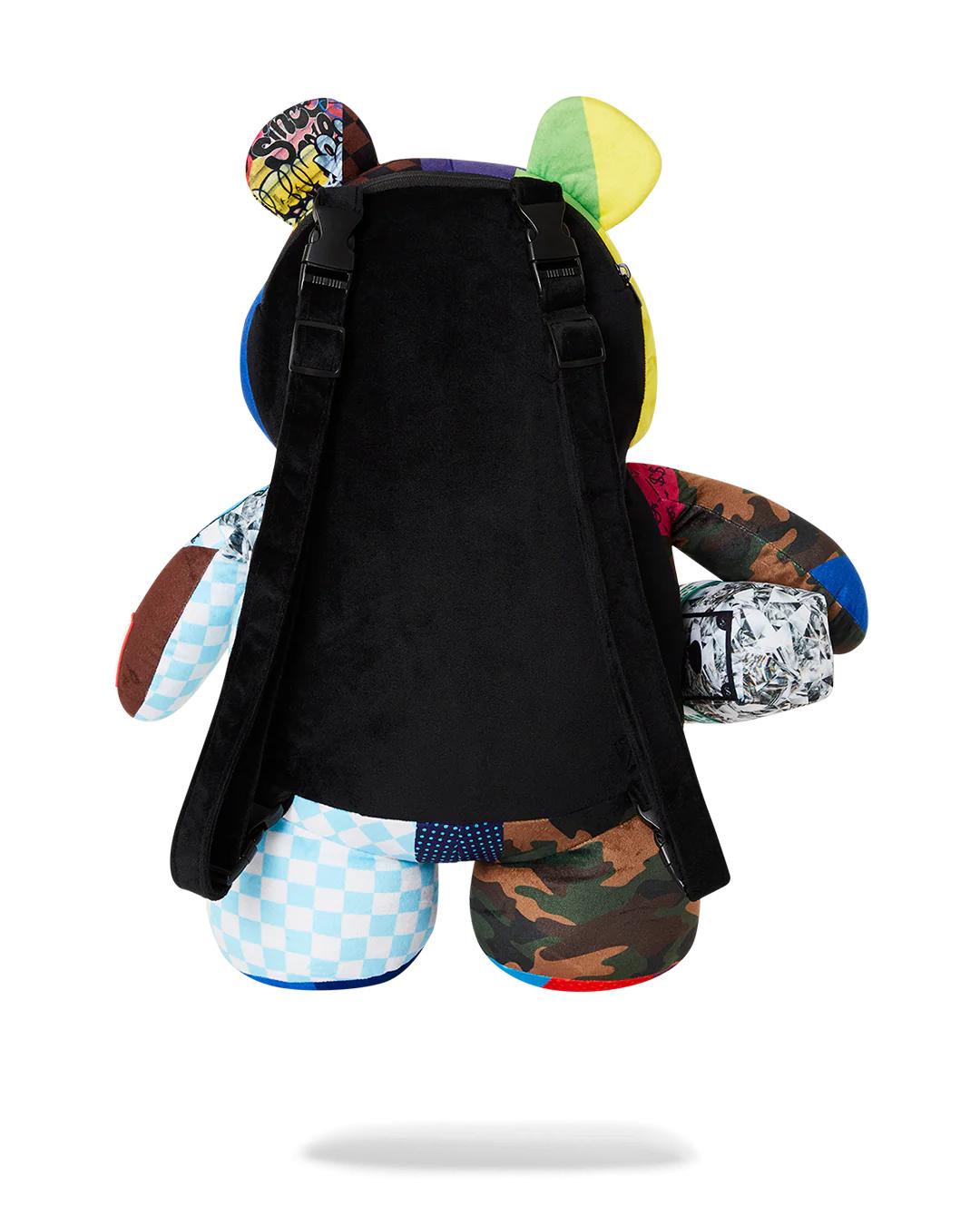 Sprayground Premium | SHARK MASTERPIECES MONEYBEAR TEDDYBEAR BACKPACK