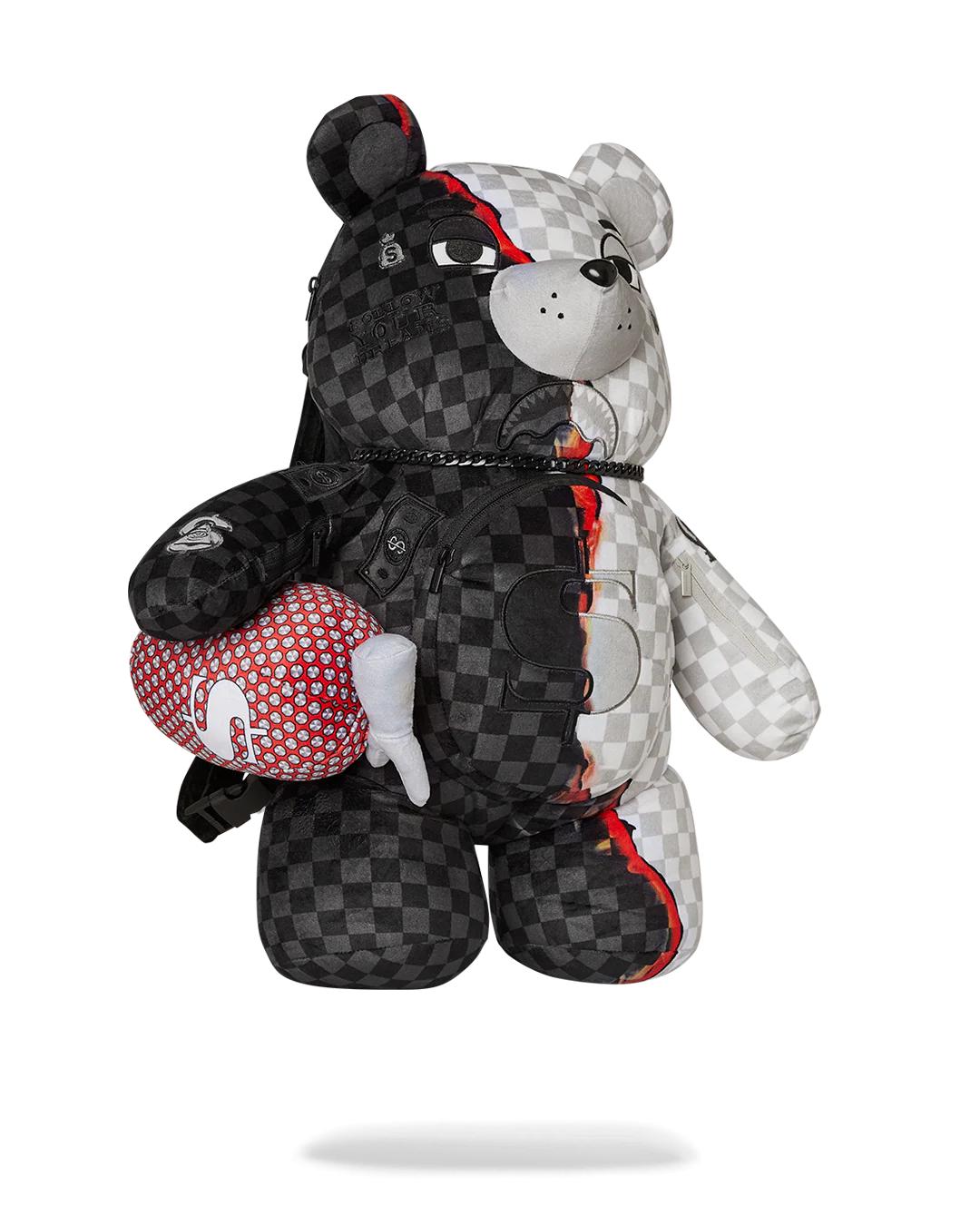 Sprayground New | RING OF FIRE MONEYBEAR TEDDYBEAR BACKPACK