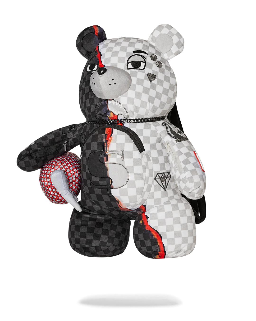 Sprayground New | RING OF FIRE MONEYBEAR TEDDYBEAR BACKPACK