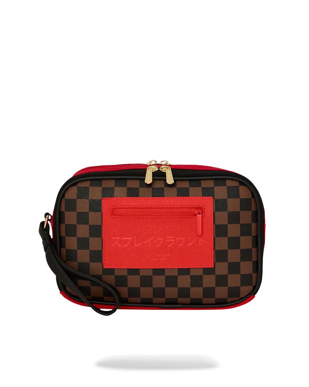 Sprayground Classic | KATANA CHECK BOSS TOILETRY BRICK