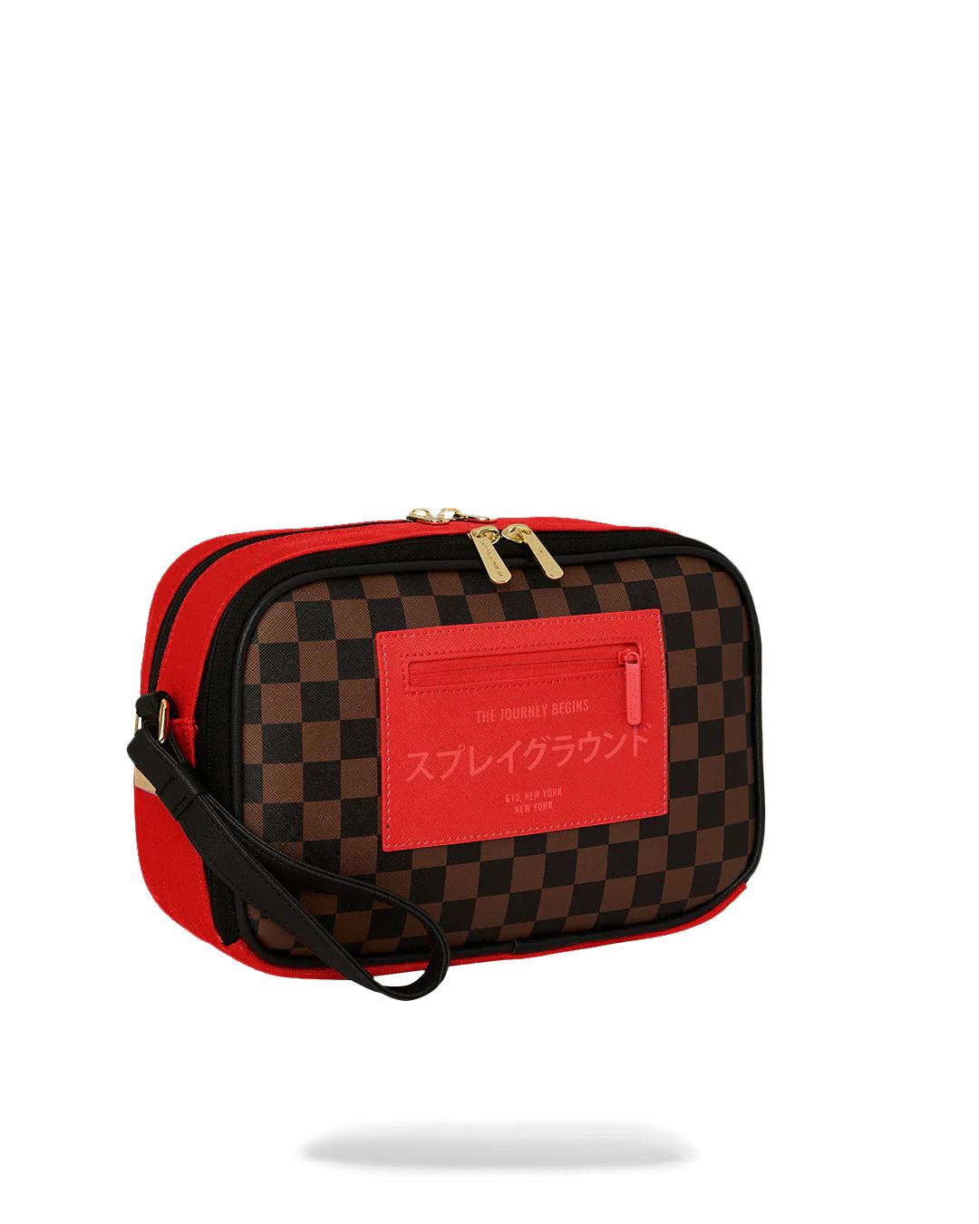Sprayground Classic | KATANA CHECK BOSS TOILETRY BRICK